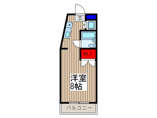 山崎第２ビルの物件間取画像